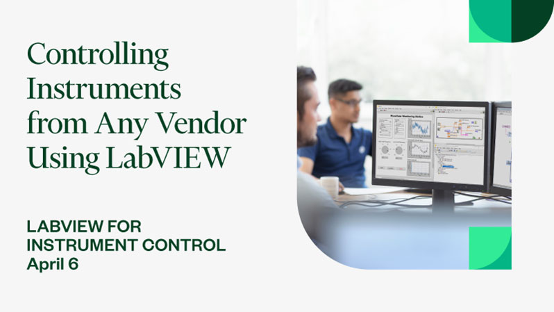 使用LabVIEW控制不同供应商来源的仪器