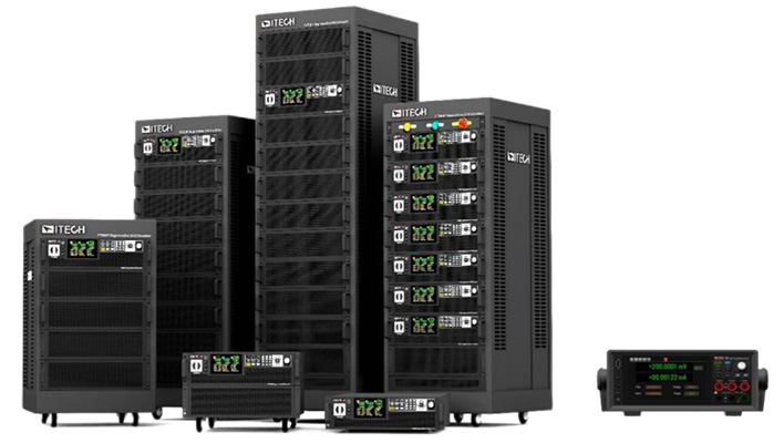 IT7900P高性能电网模拟器、IT8200回馈式交流电子负载、IT2800高精密源表 