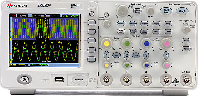 KEYSIGHT DSO1004A 示波器，60 MHz，4 个模拟通道