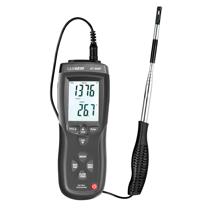 华盛昌 DT-8880 热敏式风速仪