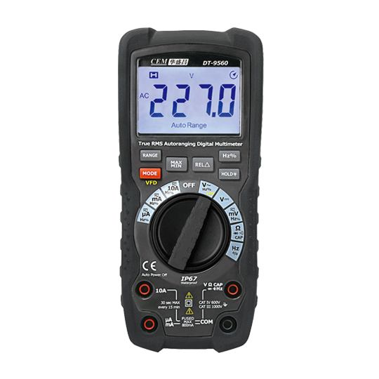 CEM DT-9560/9561/9562 工业级6000位真有效值数字万用表