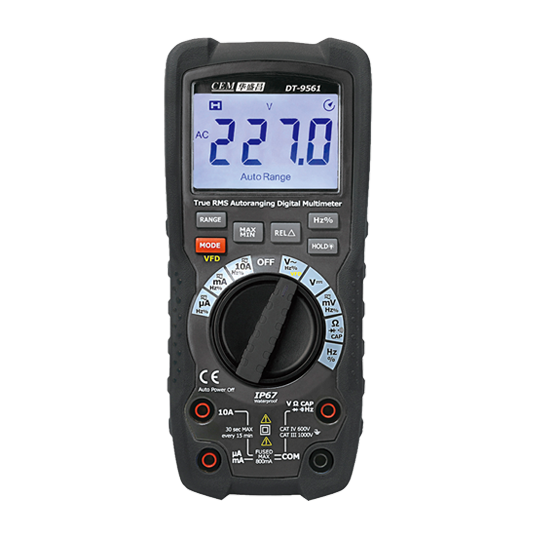 华盛昌 DT-9560/9561/9562 工业级6000位真有效值数字万用表