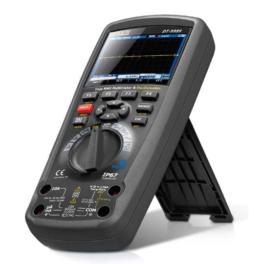华盛昌 DT-9989 彩屏高精度数字示波万用表