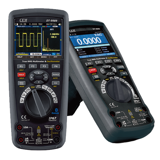 华盛昌 DT-9989 彩屏高精度数字示波万用表