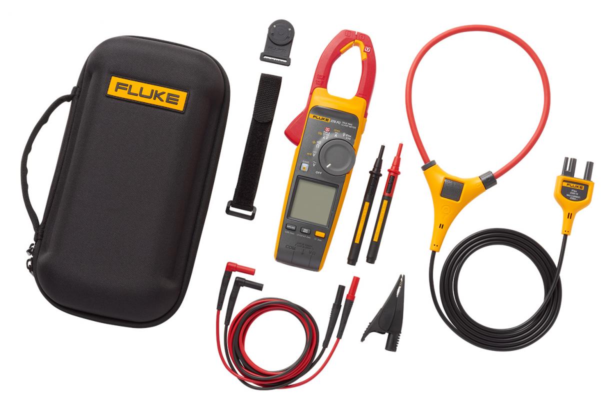 Fluke 378 FC 谐波与能效筛查钳表