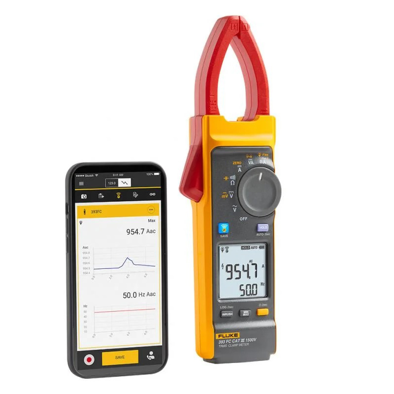 Fluke 393 FC 真有效值钳形表