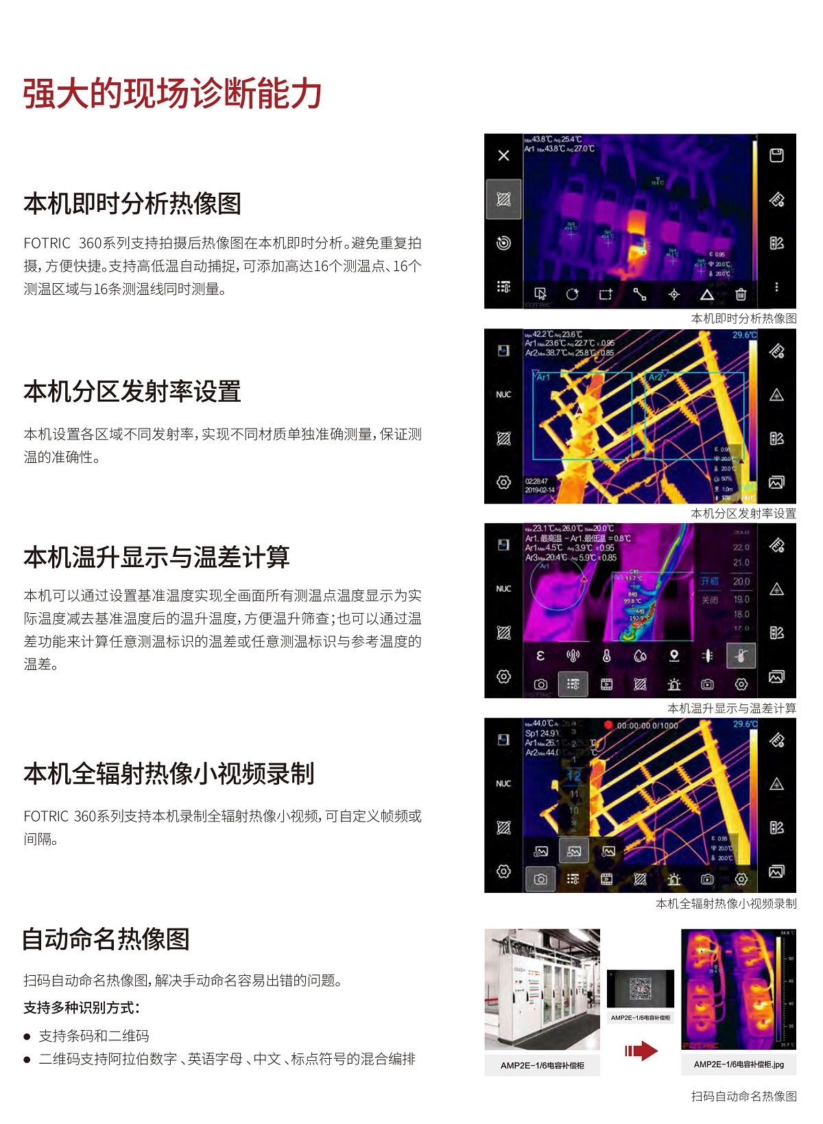 FOTRIC 360系列 专家级诊断型热像仪