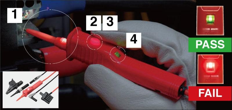 带开关的测试线，提高工作效率