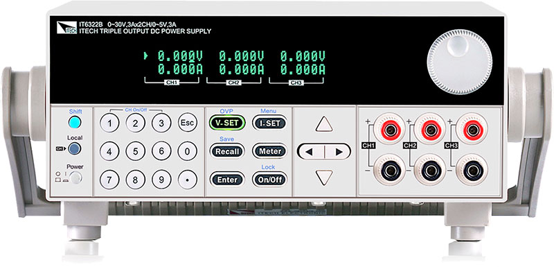 艾德克斯 IT6300系列 高性能三路可编程直流电源