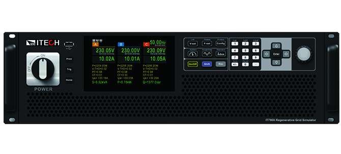 艾德克斯 IT7900系列 回馈式电网模拟器