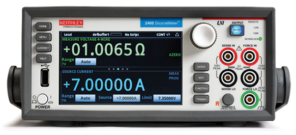 Keithley 2460 数字源表®源测量单元（SMU）仪器