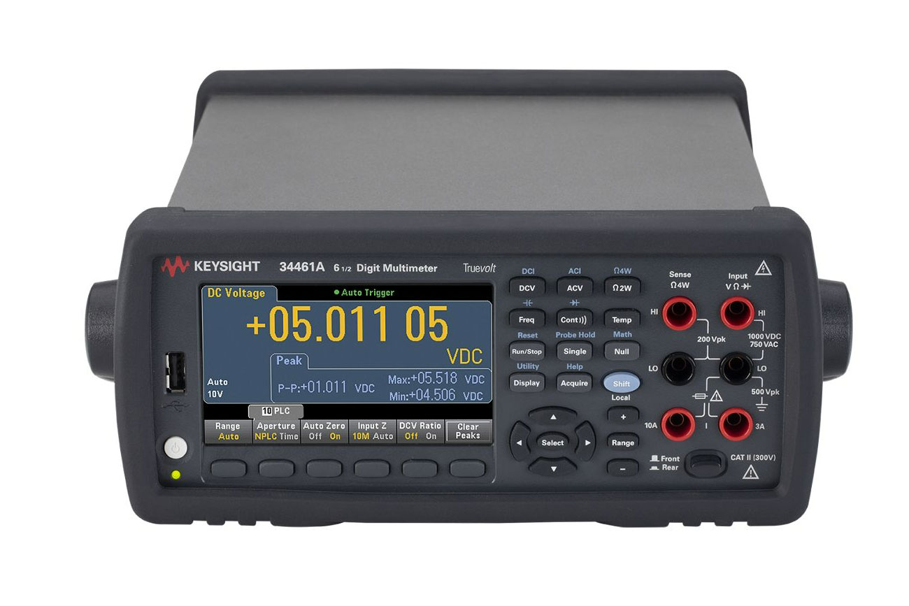 KEYSIGHT 34461A 数字万用表,6位半, Truevolt 数字万用表