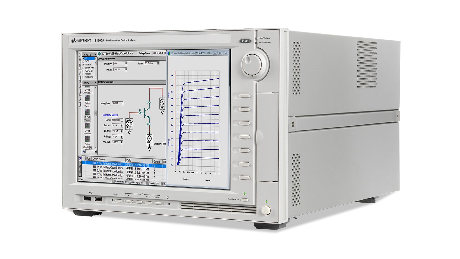 KEYSIGHT B1500A 半导体器件参数分析仪