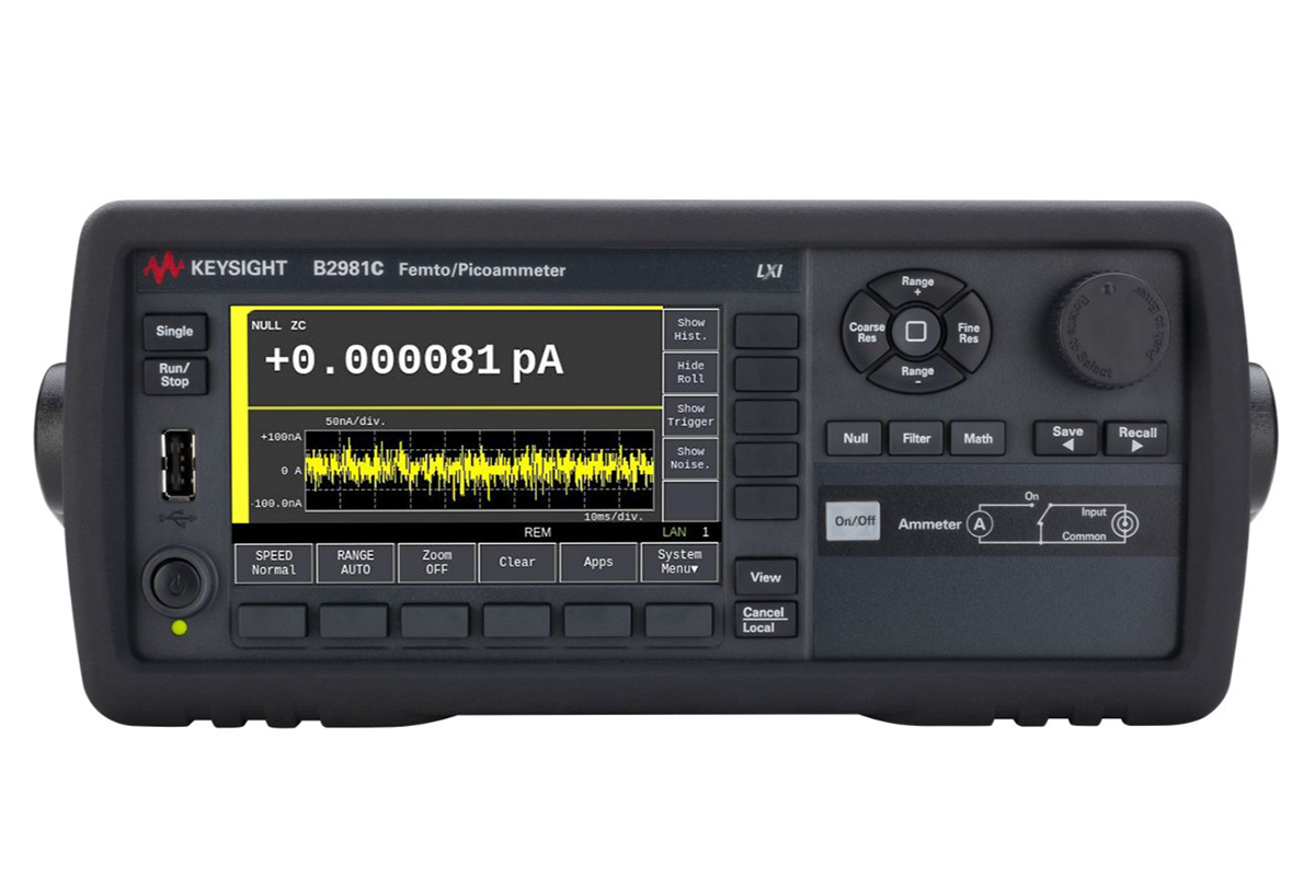 KEYSIGHT B2981C 飞安计/皮安计