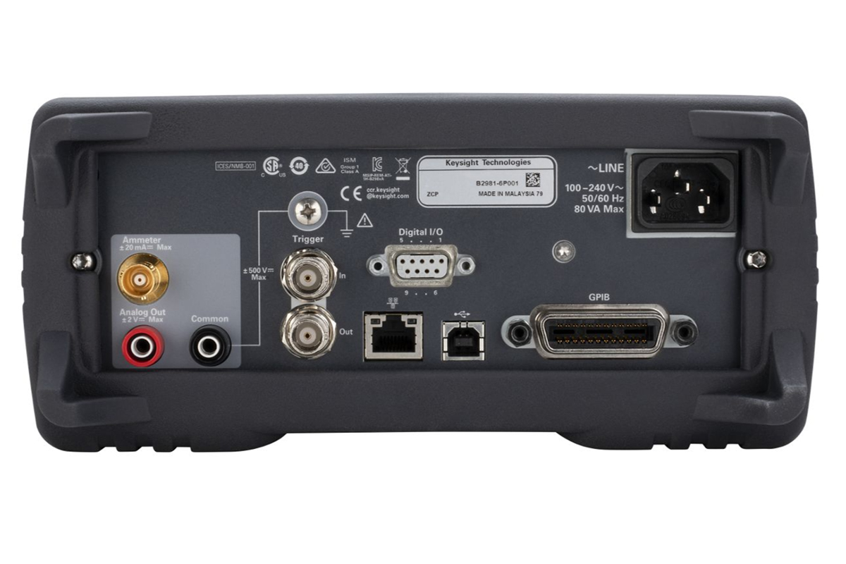 KEYSIGHT B2981C 飞安计/皮安计