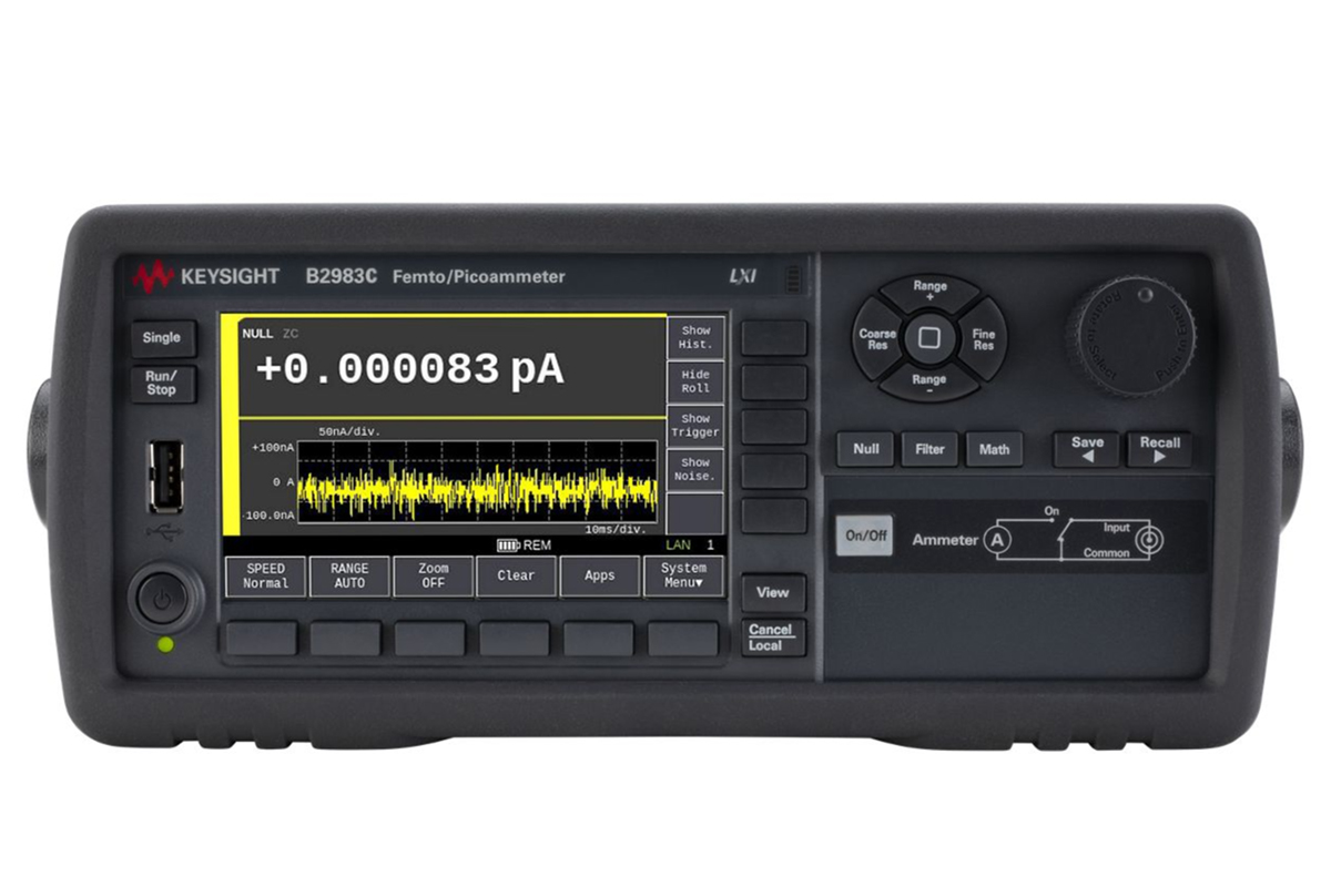 KEYSIGHT B2983C 飞安计/皮安计