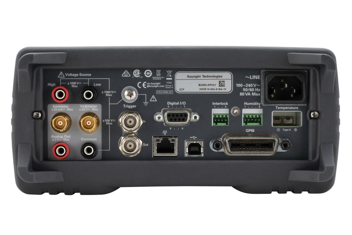KEYSIGHT B2985C 静电计/高阻表