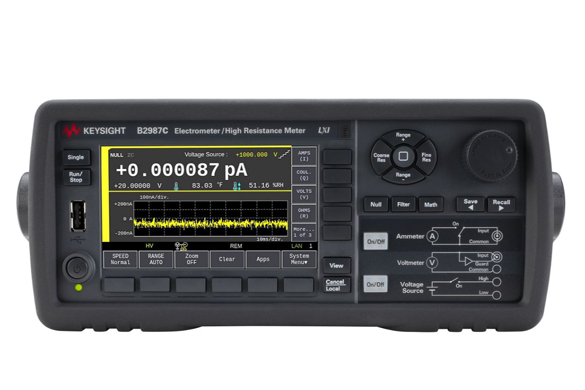 KEYSIGHT B2987C 静电计/高阻表