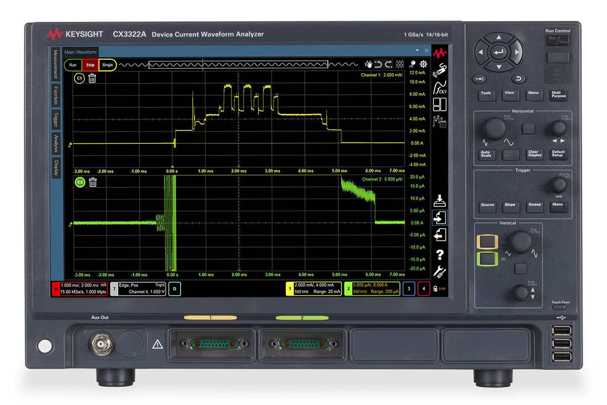 KEYSIGHT CX3300系列 器件电流波形分析仪