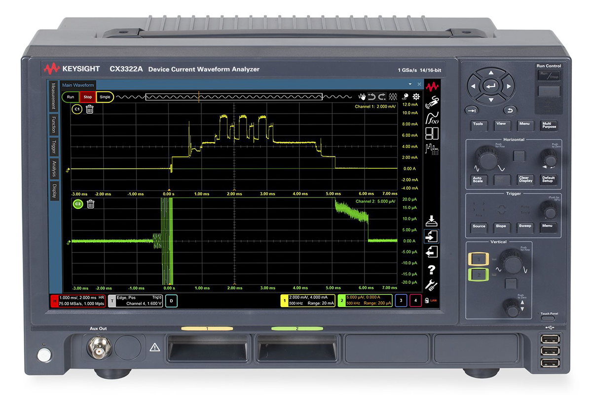 KEYSIGHT CX3300系列 器件电流波形分析仪