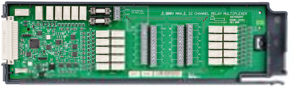 KEYSIGHT DAQM901A  适用于 DAQ970A 的 20 通道多路复用器（2/4 线）模块