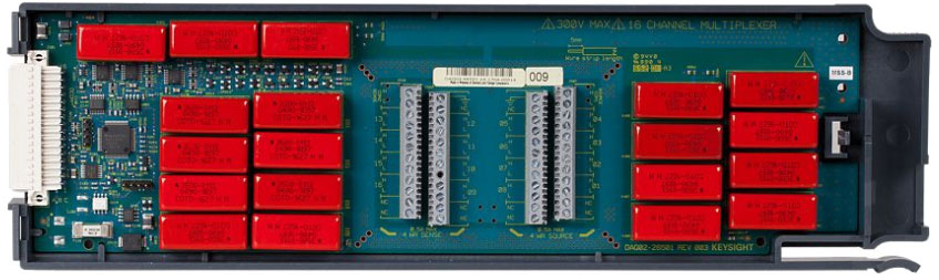 KEYSIGHT DAQM902A 适用于 DAQ970A 的 16 通道多路复用器（2/4 线）模块