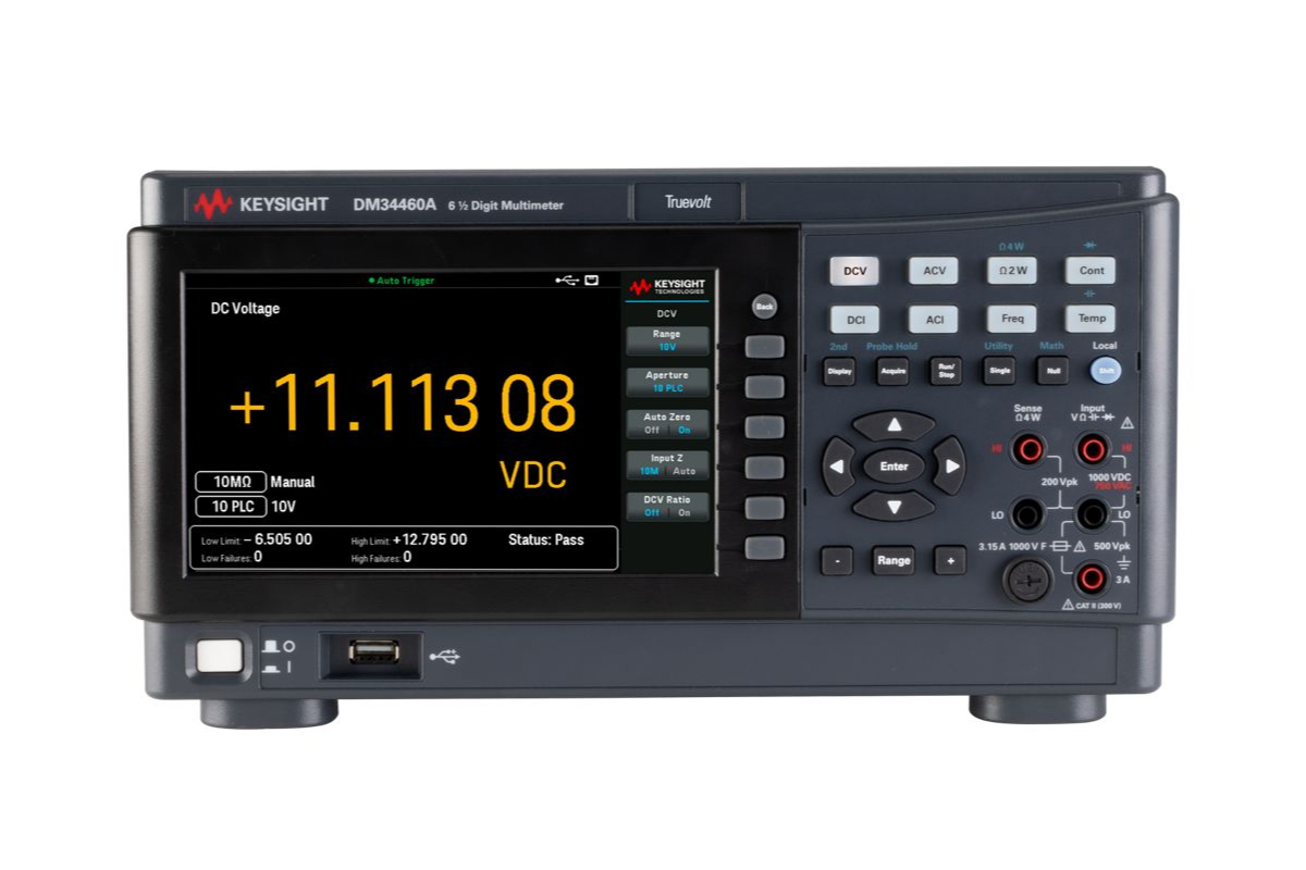 KEYSIGHT DM34460A 6位半双显示数字万用表