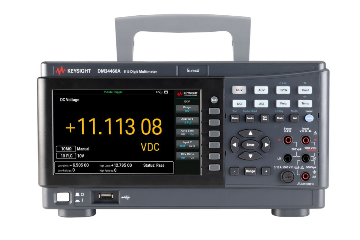 KEYSIGHT DM34460A 6位半双显示数字万用表