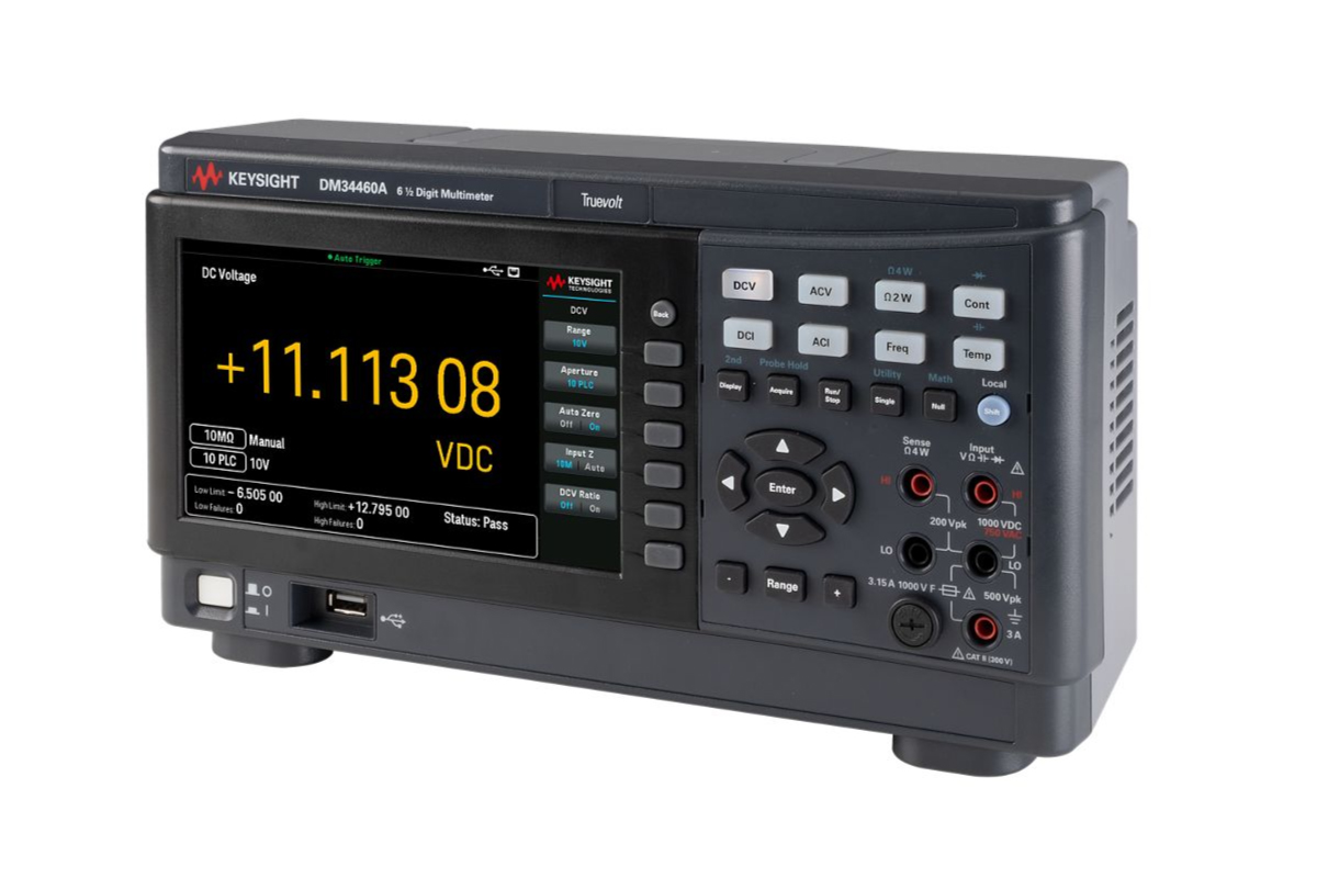 KEYSIGHT DM34460A 6位半双显示数字万用表
