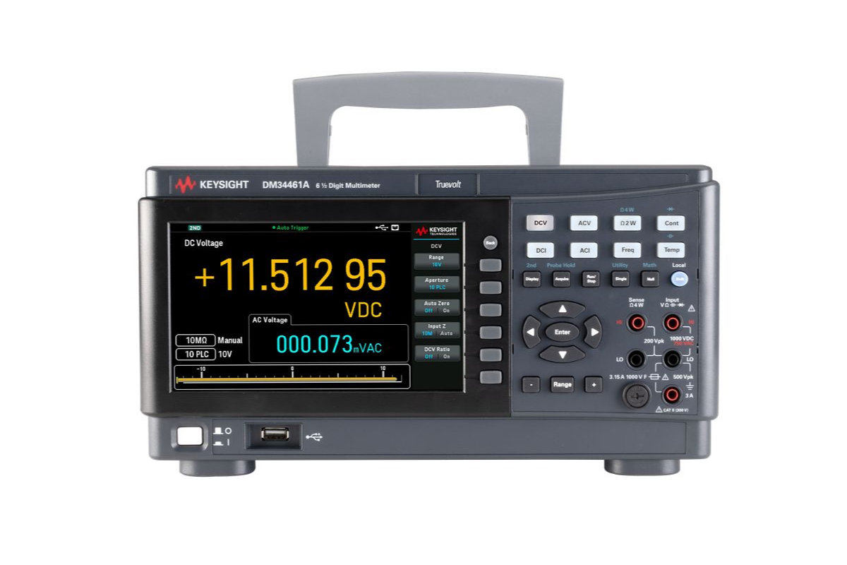 KEYSIGHT DM34461A 6位半双显示数字万用表