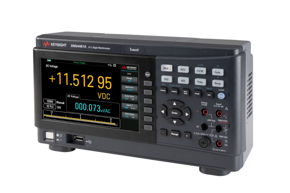 KEYSIGHT DM34461A 6位半双显示数字万用表