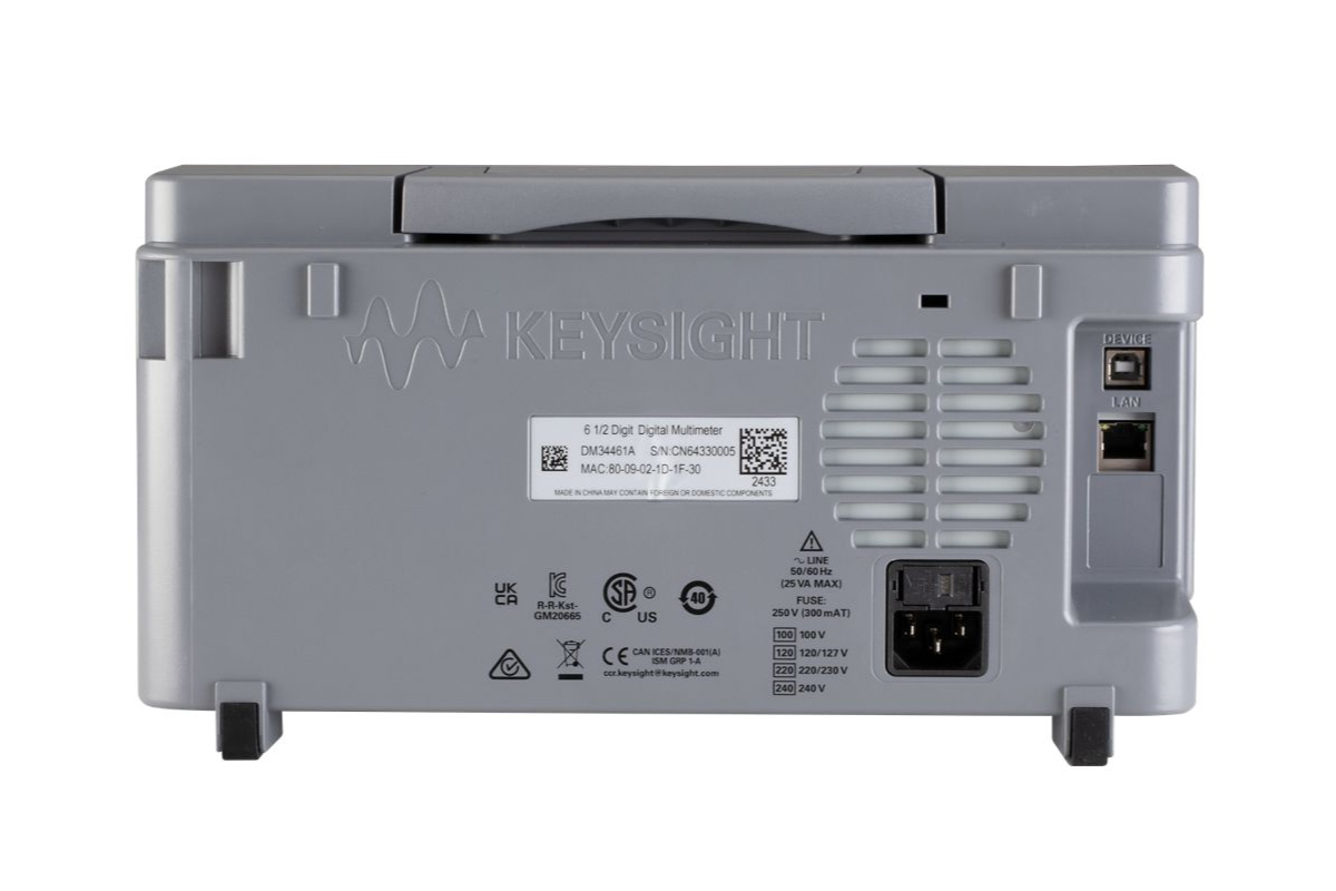 KEYSIGHT DM34461A 6位半双显示数字万用表