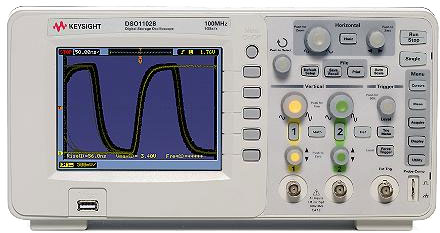 KEYSIGHT DSO1102B 示波器，100 MHz，2 个模拟通道