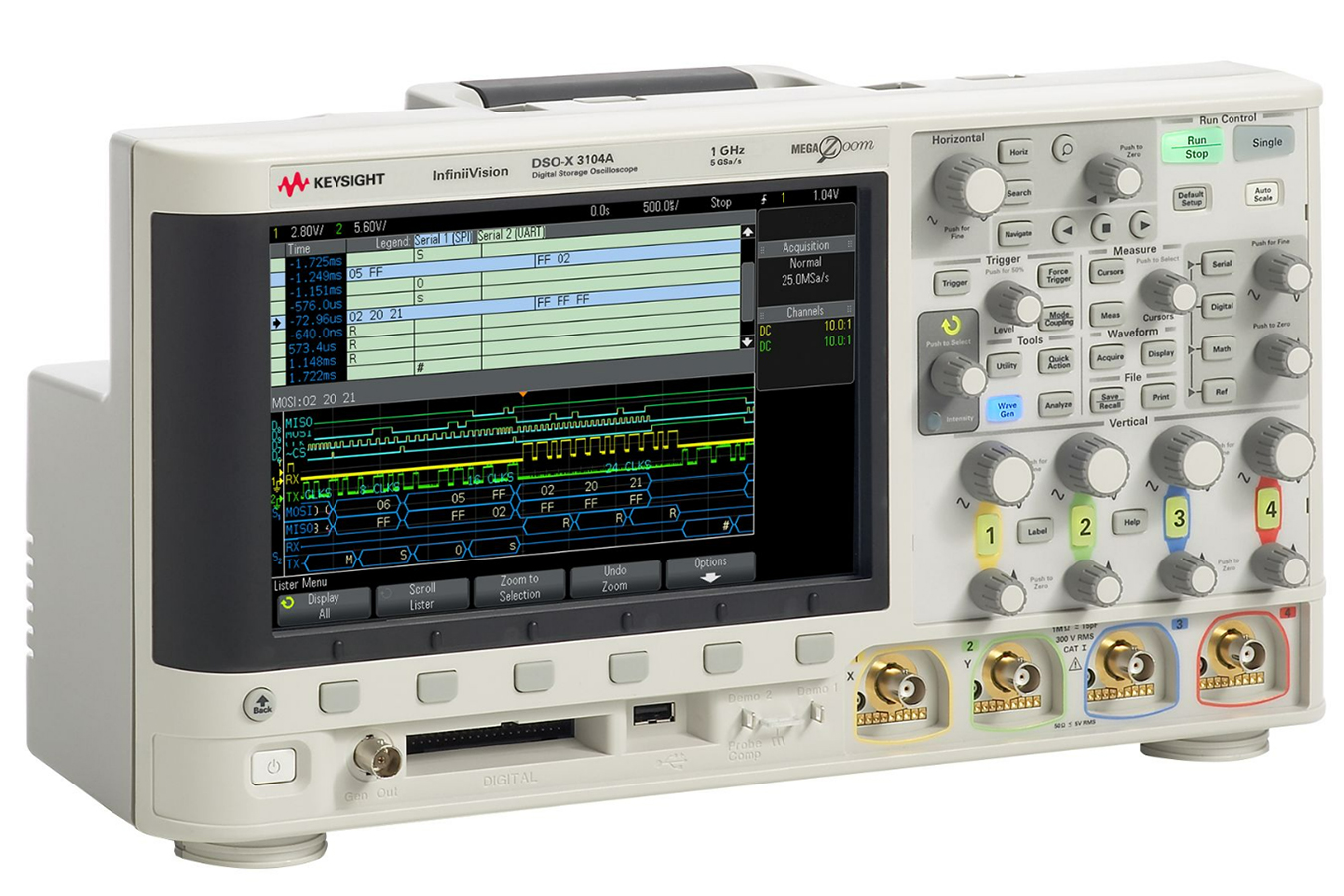 KEYSIGHT DSOX3104A 数字存储示波器