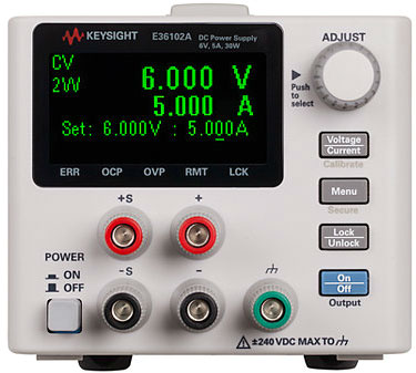 KEYSIGHT E36102A 直流电源，6V、5A、30W