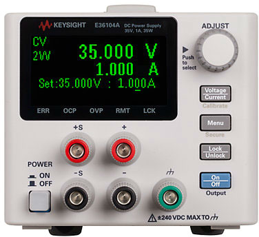 KEYSIGHT E36104A 直流电源，35V、1A、35W