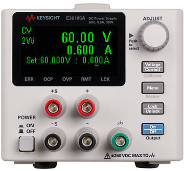 KEYSIGHT E36105A 直流电源，60V、0.6A、36W