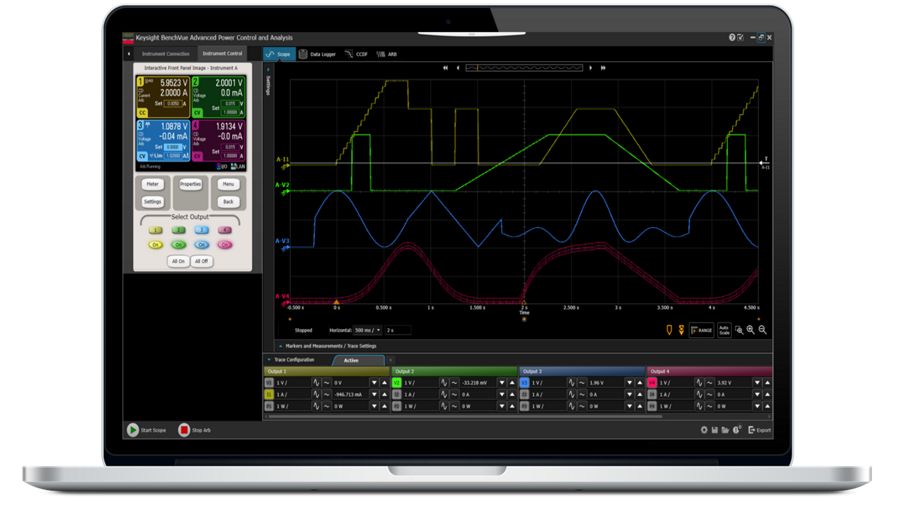 PathWave BenchVue BV9200B / BV9201B 先进电源控制与分析软件