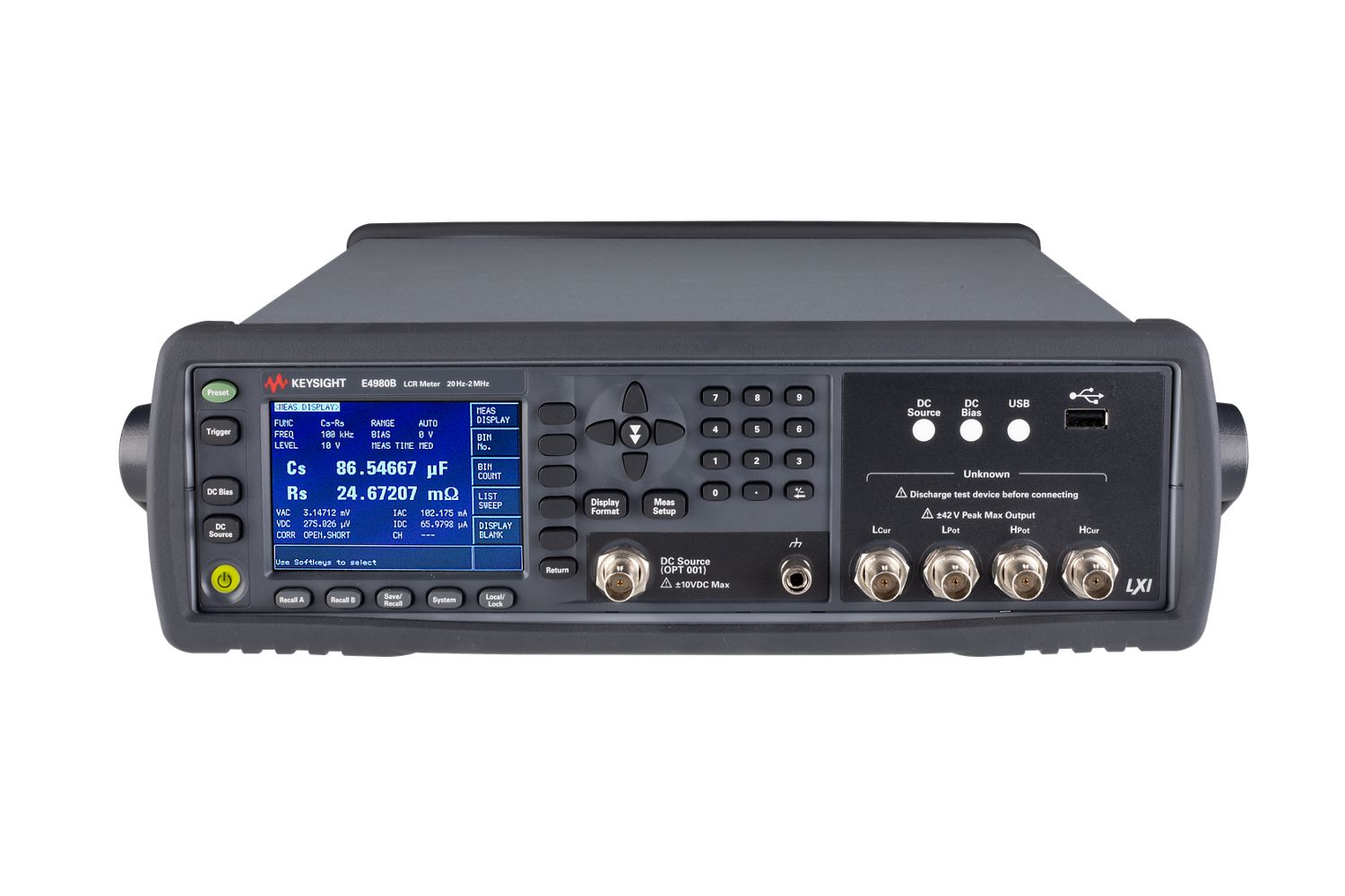 KEYSIGHT E4980B 精密型 LCR 表