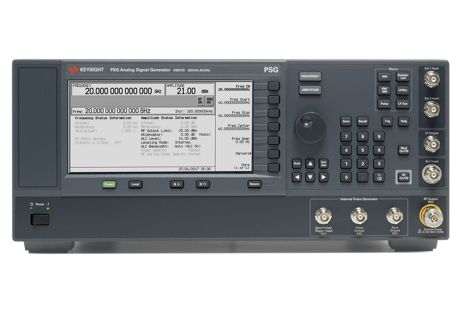 KEYSIGHT E8257D PSG模拟信号发生器