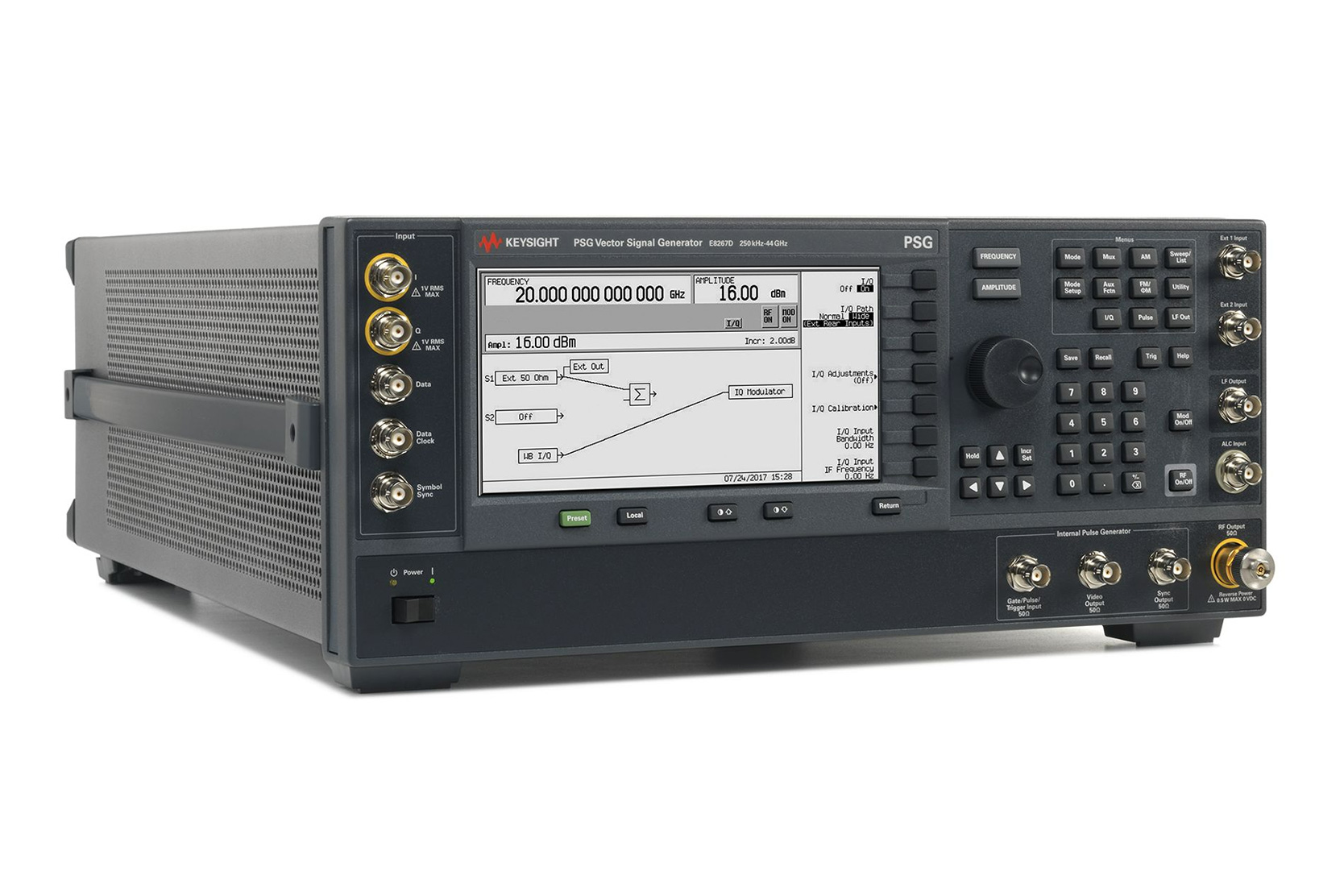KEYSIGHT E8267D PSG 矢量信号发生器，100 kHz 至 44 GHz