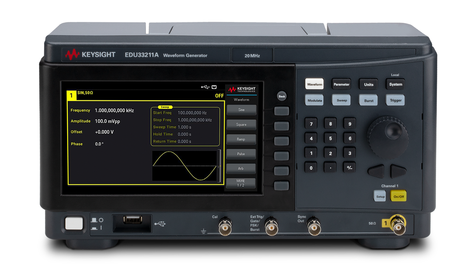 KEYSIGHT EDU33211A 波形发生器