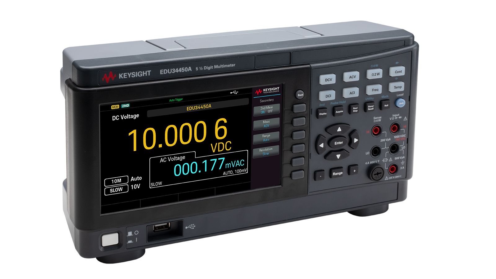 KEYSIGHT EDU34450A 智能测试台必备数字万用表