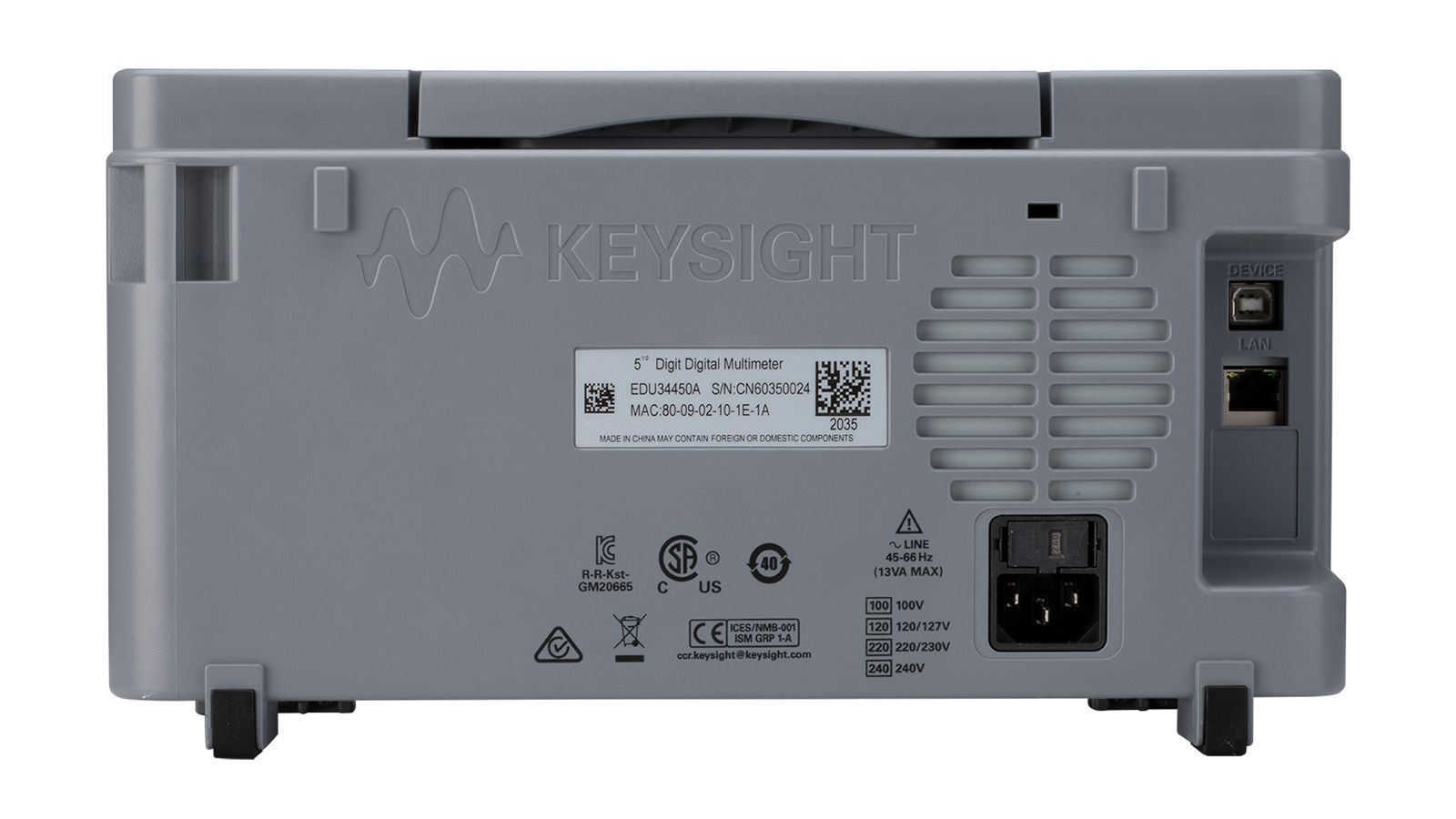 KEYSIGHT EDU34450A 智能测试台必备数字万用表