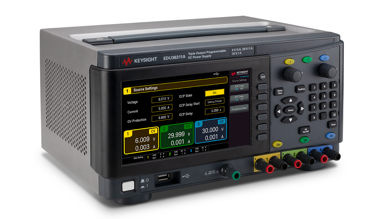 KEYSIGHT EDU36311A 智能测试台必备直流电源