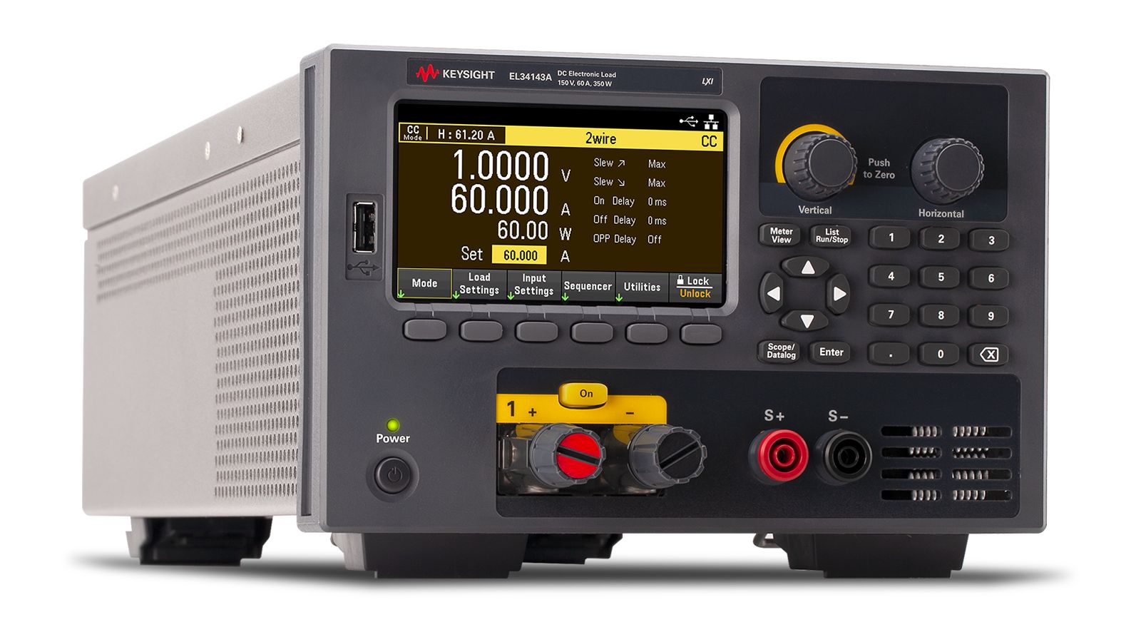 KEYSIGHT EL34243A 600W 台式电子负载，双输入