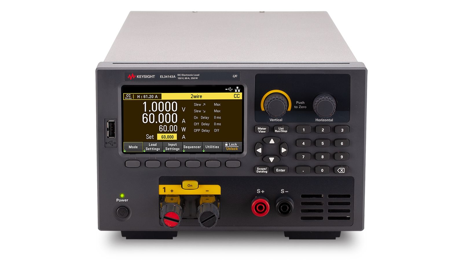 KEYSIGHT EL34243A 600W 台式电子负载，双输入