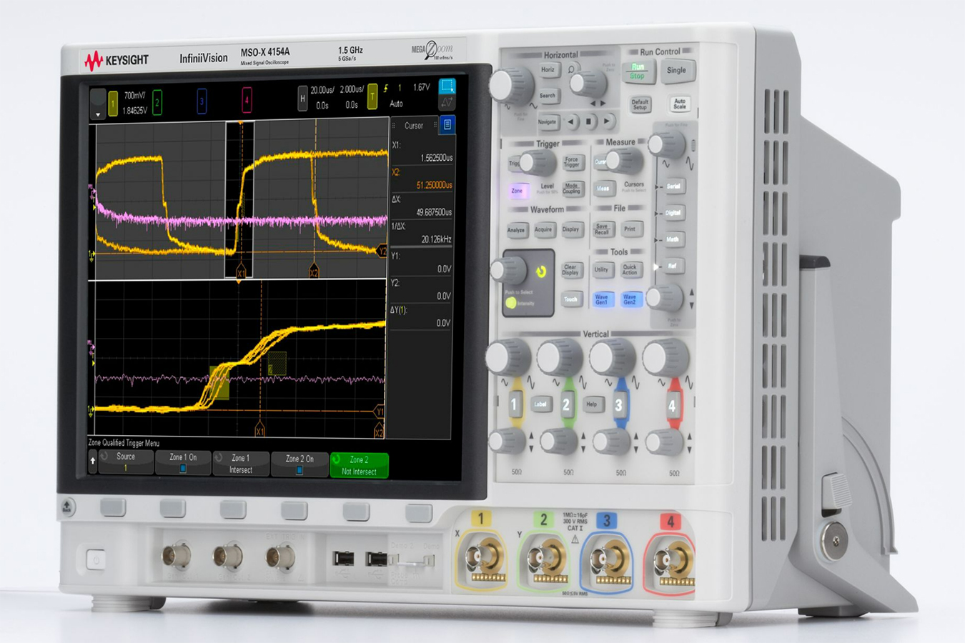 KEYSIGHT MSOX4154A 混合示波器