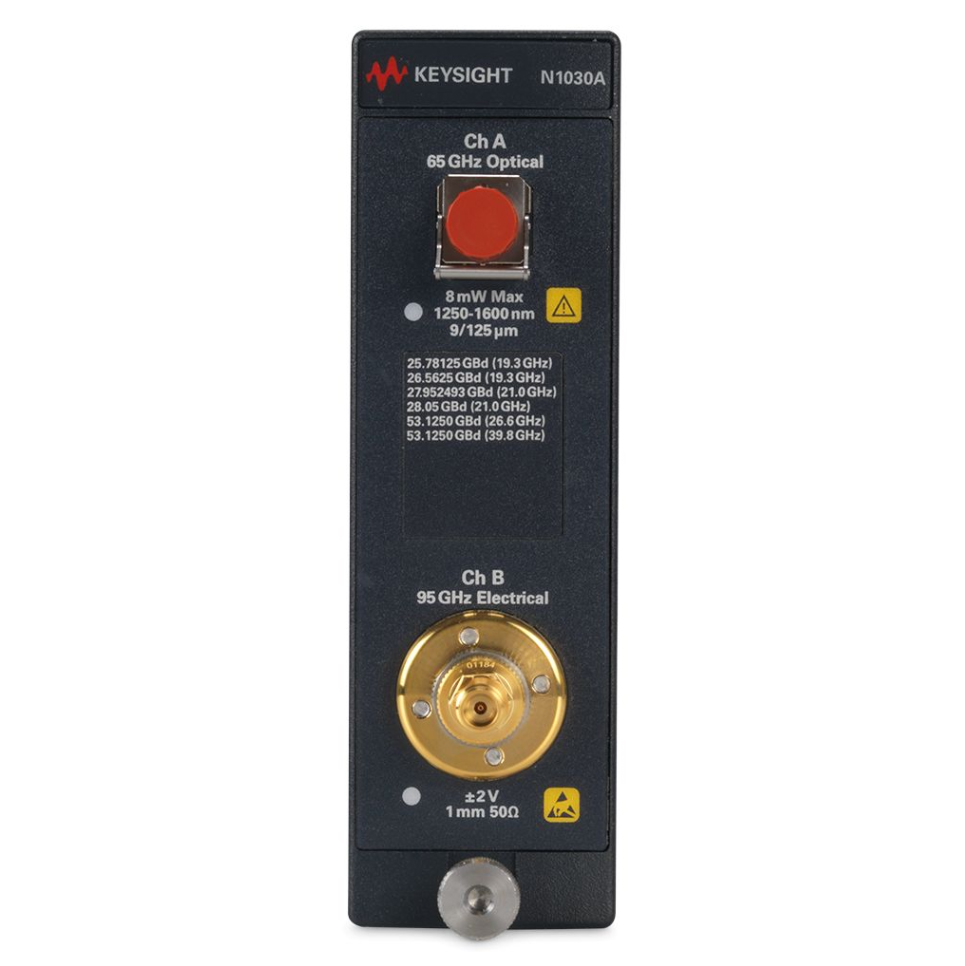 KEYSIGHT N1030A 65GHz 单通道光通信模块