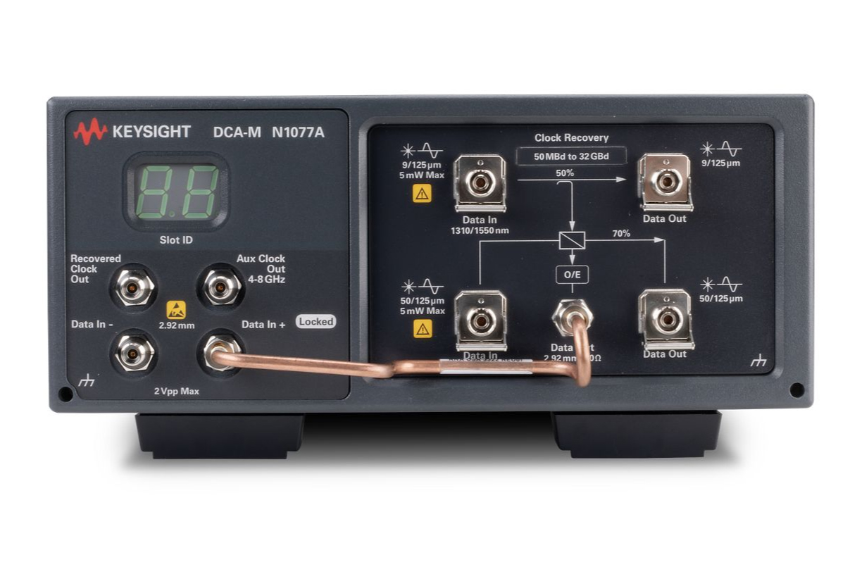 KEYSIGHT N1077A 单模和多模光/电时钟恢复模块